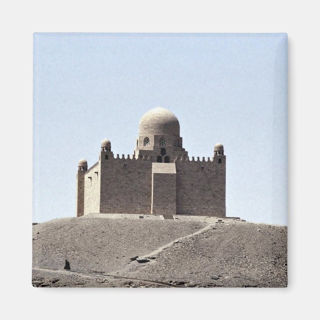 Aga Khan Tomb, Aswan, Egypt Desert Magnet (Front)
