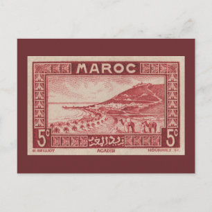 Agadir, Morocco - Postcard