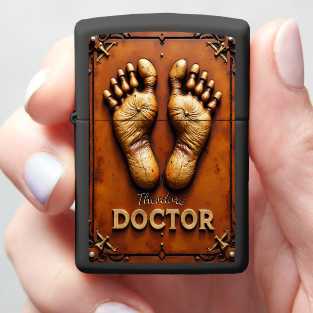 again .The Pediatrician DOCTOR  5 Zippo Lighter (In Hand)