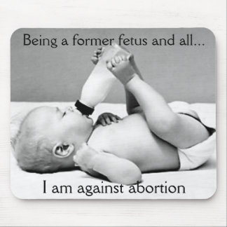 against abortion mouse pad