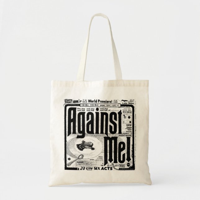 Against Me! (Band) Tote Bag (Front)