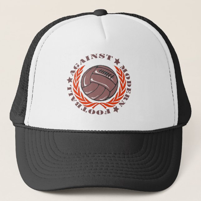Against Modern Football Trucker Hat (Front)