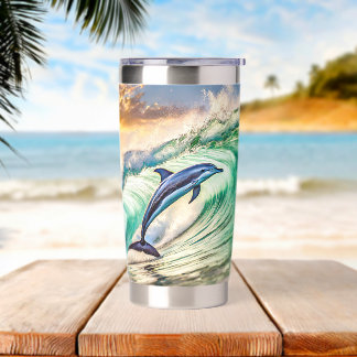 Against The Curl Design by Rich AMeN Gil Insulated Tumbler