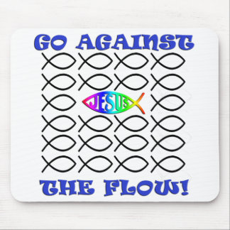 Against the Flow (Mouse Pad) Mouse Pad