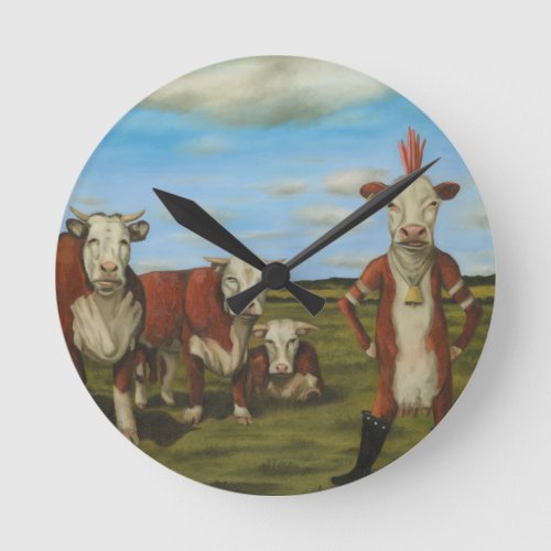 Against The Herd Round Clock