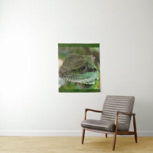 Agama, lizard tapestry