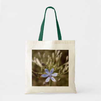 agapanthus blue tote bag