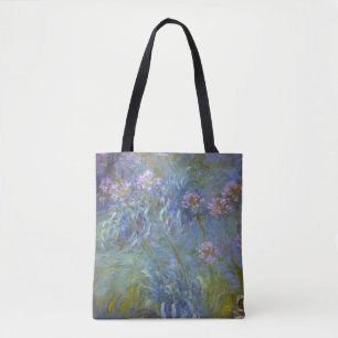 Agapanthus by Claude Monet Tote Bag