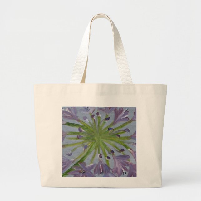 Agapanthus Large Tote Bag (Front)