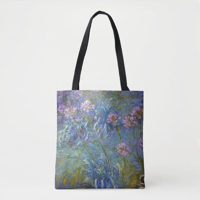 Agapanthus, Monet Tote Bag (Front)