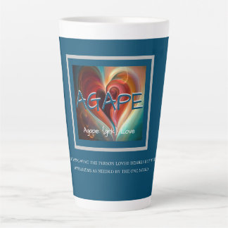 Agape Blue - Definition Latte Mug