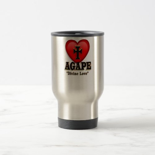 Agape heart Commuter mug