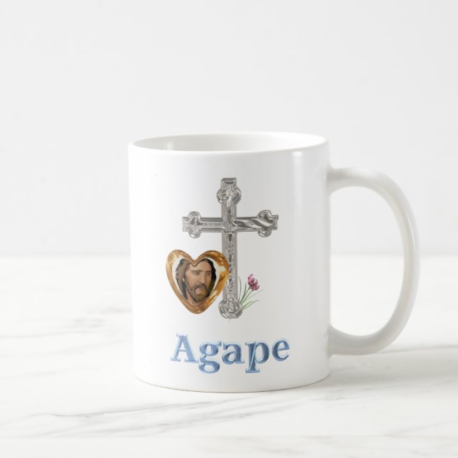 Agape Love Christian gifts Coffee Mug (Right)