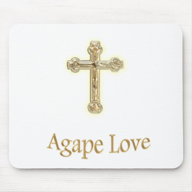AGAPE LOVE t-shirts Mouse Pad (Front)