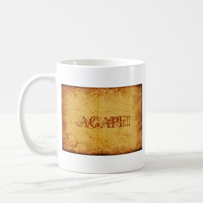 AGAPERELIGIOUS CUP COFFEE MUG