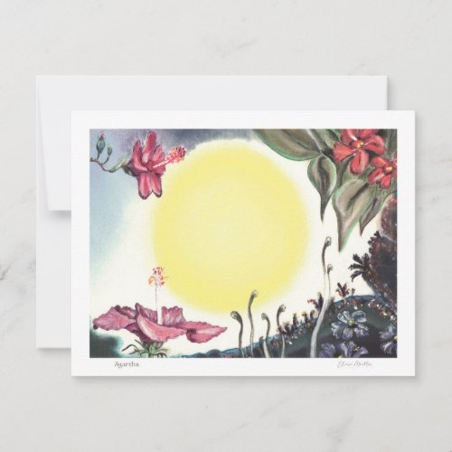 Agartha Note Card