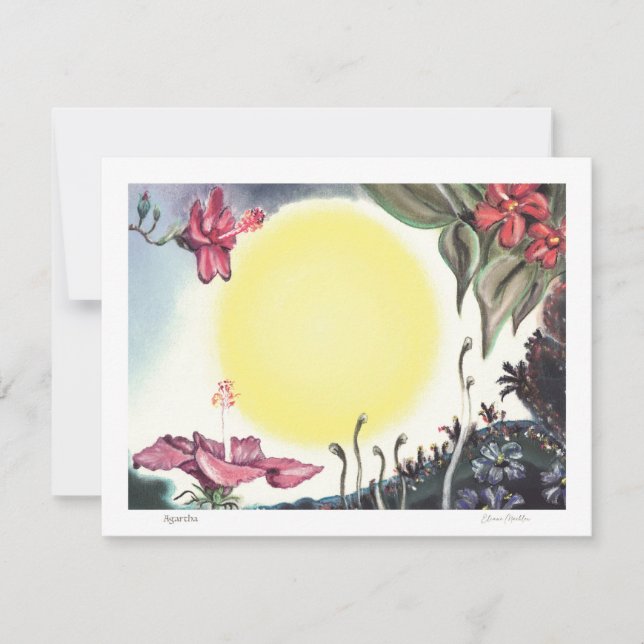 Agartha Note Card (Front)