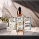 Agate Bottle Label 4oz or Oil Dropper Product