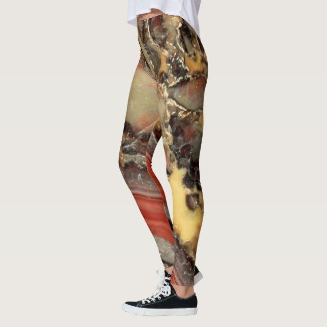 Agate Breccia Leggings (Left)