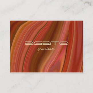 agate business card