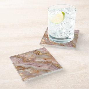 Agate Glass Coaster