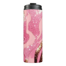 Agate Glitter Animal Tumbler 20oz