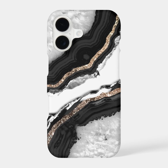 Agate Glitter Glam #2 #gem Iphone Case (Back)