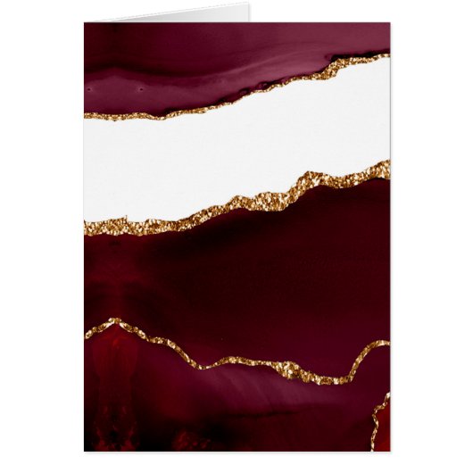 Agate liede vin et or cards (Front)