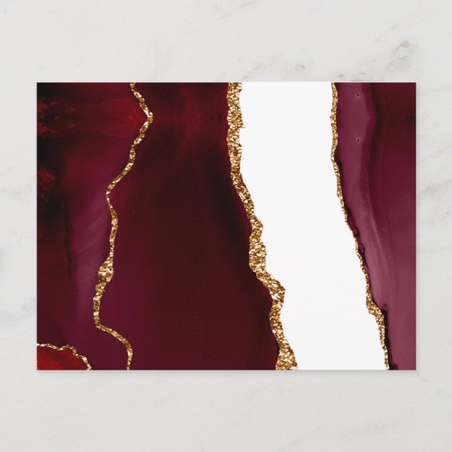 Agate liede vin et or postcard (Front)