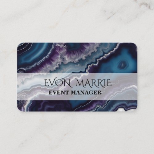 Agate Marble design  Business Card