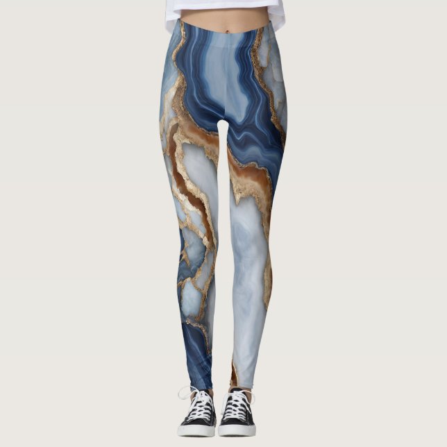 Agate Marble Leggings (Front)