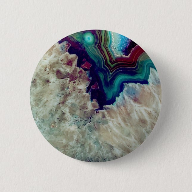 Agate multicolor button (Front)