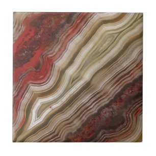 Agate Pattern Ceramic Tile