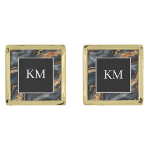 Agate Pattern Cufflinks