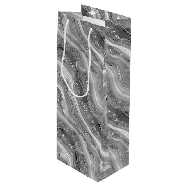Agate Print Paper Gift Bag | Zazzle