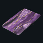Agate Purple Violet Gold Glitter Geode Your Name iPad Mini Cover<br><div class="desc">iPad Cases with Agate Purple Violet Gold Glitter Geode Custom Name Sparkle Marble Personalized Birthday - Anniversary or Wedding Gift / Suppliest - Add Your Name - Text or Remove - Make Your Special iPad Covers Gift - Resize and move or remove and add text / elements with customization tool....</div>