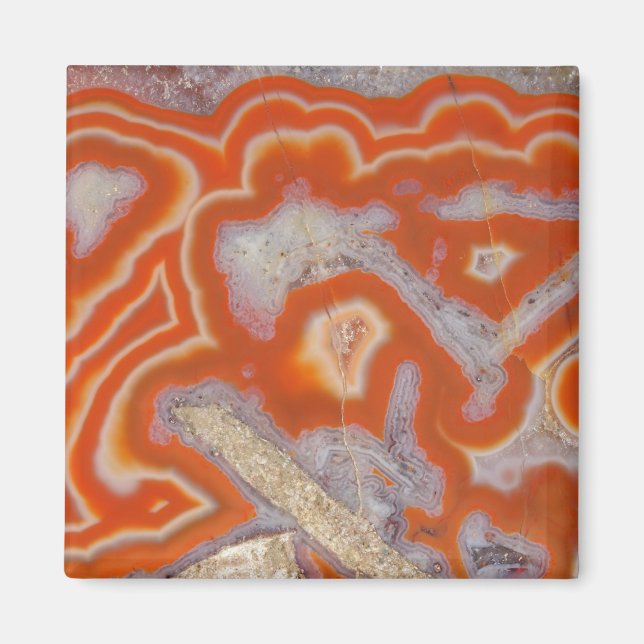 Agate sample magnet (Front)