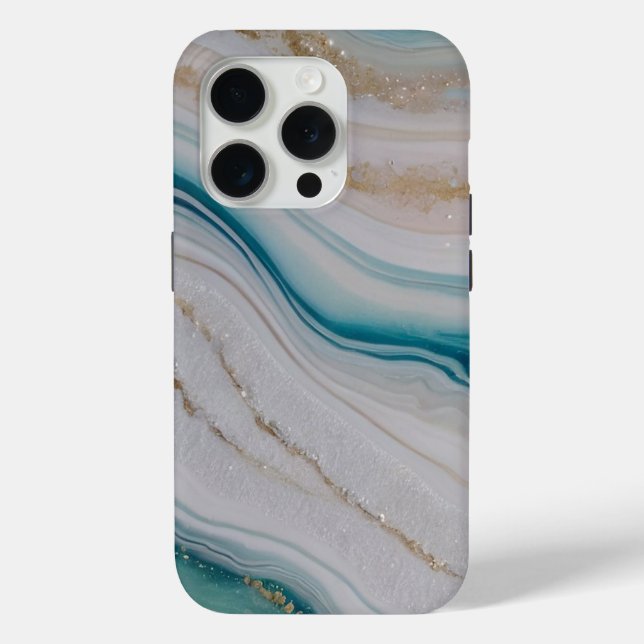 Agate Seascape Case-Mate iPhone Case (Back)