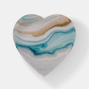 Agate Seascape Paperweight