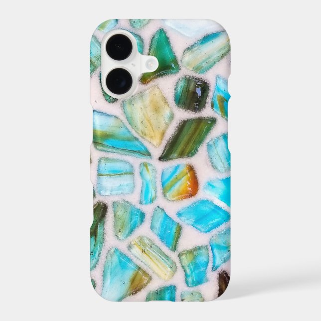 agate stone mosaic design Case-Mate iPhone case (Back)