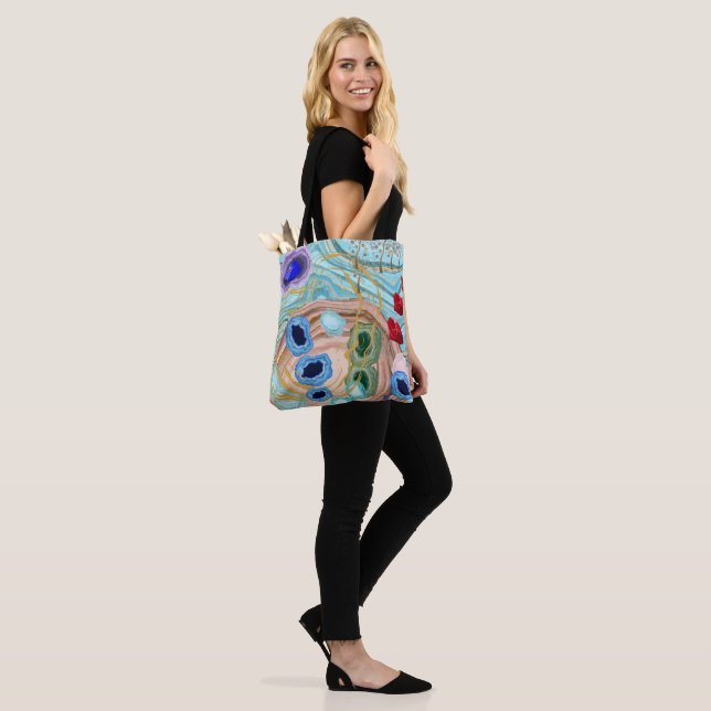 Agate stones  tote bag (On Model)