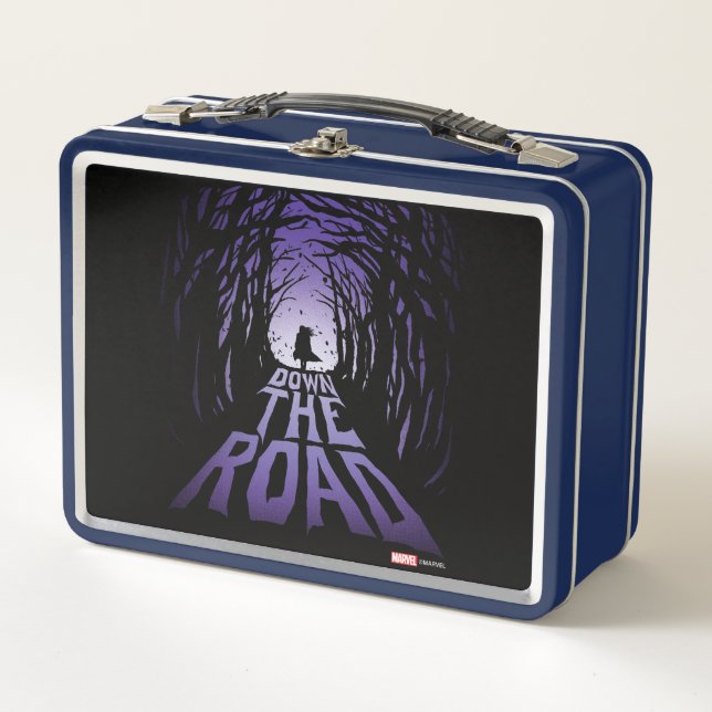Agatha | Down The Road Metal Lunch Box (Front)