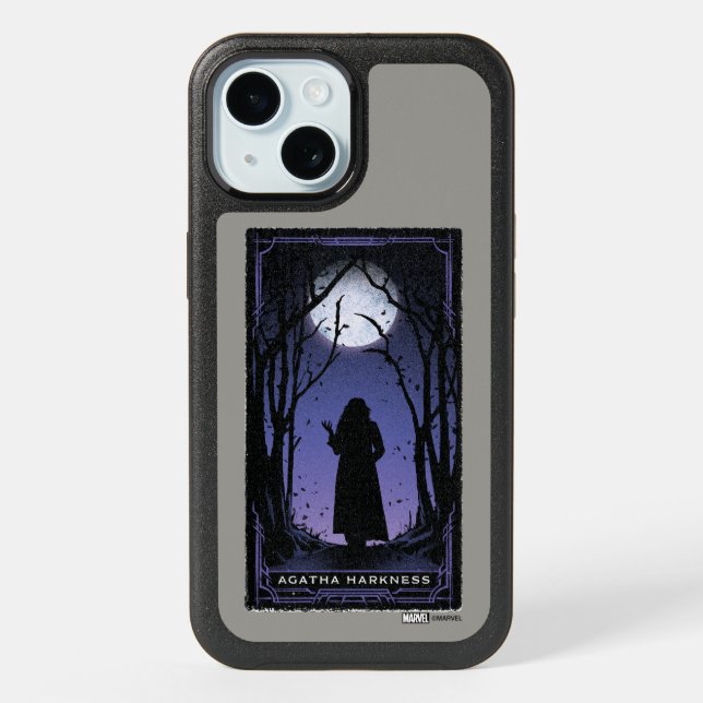 Agatha Harkness Tarot Graphic iPhone 15 Case (Back)