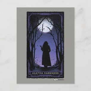 Agatha Harkness Tarot Graphic Postcard