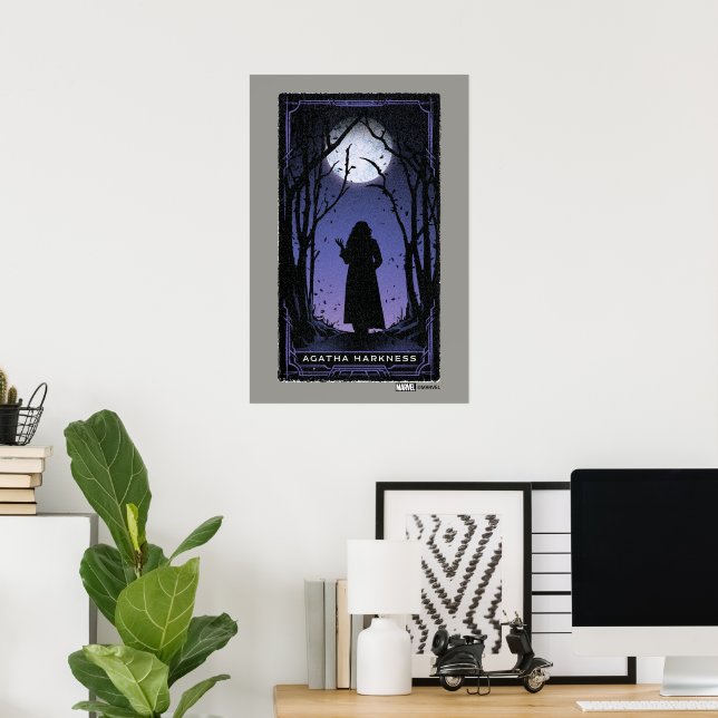 Agatha Harkness Tarot Graphic Poster (Home Office)