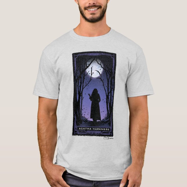Agatha Harkness Tarot Graphic T-Shirt (Front)