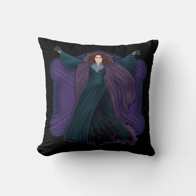 Agatha Harkness Throw Pillow (Front)