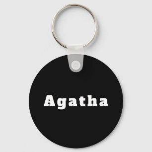 Agatha Keychain