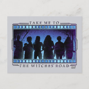 Agatha Take Me To The Witches' Road Postcard