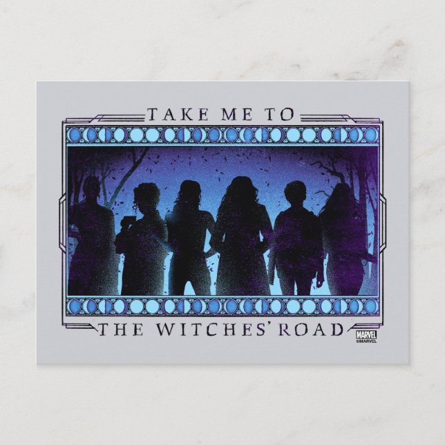 Agatha | Take Me To The Witches' Road Postcard (Front)